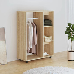 vidaXL Garde-robe Chêne sonoma 80x40x110 cm Bois d’ingénierie