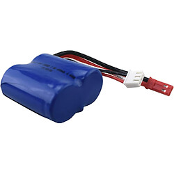 1 Pièce Lithium Batterie De Remplacement 7.4V 600mAh 15C 18350 pour Télécommande Bateau Modèle RC Bateau