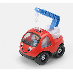 Avis Universal Garçon et fille Mini Cartoon Engineering Vehicle modèle inertial (orange)