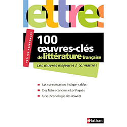 100 oeuvres-clés de la littérature française - Occasion