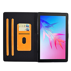 Etui en PU magnétique avec support pour Huawei Enjoy Tablet 2/MatePad T 10 9.7 pouces/T 10S 10.1 pouces/Pad X6 9.7 pouces - orange