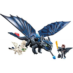 Playmobil® Krokmou et Harold avec bébé dragon Playmobil Dragons 70037