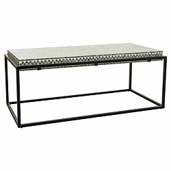 Table Basse Alexandra House Living Gris Métal Bois MDF 60 x 49 x 124 cm