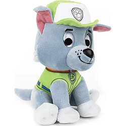 PAT PATROUILLE - PELUCHE 15 CM ROCKY Paw Patrol Gund - 6058442 - peluche douce et lavable des 12 mois