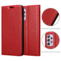 Cadorabo Coque Samsung Galaxy A73 5G Etui en Rouge pas cher