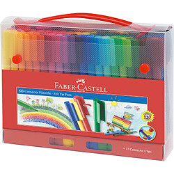 FABER-CASTELL Stylo feutre CONNECTOR PEN, coffret de 60 ()