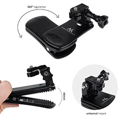 Support universel Maclean MC-820 fixation pour caméras GoPro, Xiaomi, Ekken, SJCam et autres pas cher