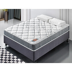 Sensoreve Matelas Eliha 120x190cm RESSORTS ENSACHÉS individuellement - Épaisseur 20cm- Indépendance de couchage