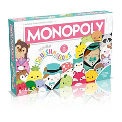 Monopoly Squishmallows - Jeu de société - WINNING MOVES - Monopoly avec les peluches Squishmallows.