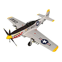 Simulation 1:33th Avion Modèle P-51D Papier Avion de Chasse Assembler Modèle Cadeau pour Garçons Filles Enfants Adulte