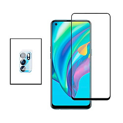 PHONECARE Kit Film Caméra Arrière + Film de Verre Trempé 5D Full Cover pour Oppo Reno6