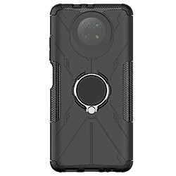 Coque en TPU anti-chocs avec béquille pour votre Xiaomi Redmi Note 9 5G - noir