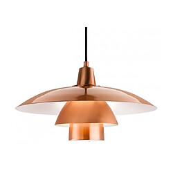 Luminaire Center Suspension Olsen, cuivre brossé