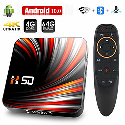 Pour Android Tv Box Android 10.0 4K 4Gb 32Gb 64Gb Lecteur Multimédia 3D Vidéo Smart Tv Box 4 32G_Prise Australienne Clavier I8