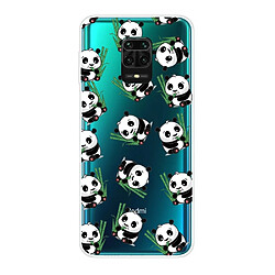 Coque en TPU impression de motif imd clair bambou et panda pour votre Xiaomi Redmi Note 9 Pro Max/Note 9 Pro/Note 9S