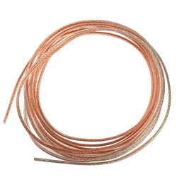 Wewoo Câble 10m 12AWG RVB flexible d'enceinte audio, diamètre extérieur: 4,2 x 8,4 mm