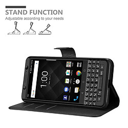 Cadorabo Coque Blackberry KEYONE Etui en Noir