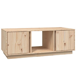 Maison Chic Table basse,Table Console Table d'appoint, Table pour salon 110x50x40 cm Bois massif de pin -MN41277