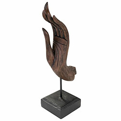 Acheter Figurine Décorative Alexandra House Living Marron Noir Métal Polyrésine Main 12 x 43 x 17 cm