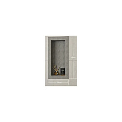 Vente-Unique Niche de douche à encastrer et prête à carreler - 31 x 61 cm - KLARA pas cher