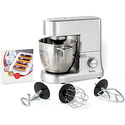 Robot pâtissier multifonctions 6.7l 1500w silver - qa810d01 - MOULINEX