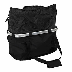 Acheter Paris Prix Panier Clipsable avec 2 Anses Vélo 42cm Noir