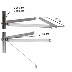 ERARD Group Paire fixations murales - e800892 - ERARD