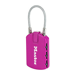 Avis Lot de 2 cadenas porte-adresse à combinaison - 4684eurtcol - MASTER LOCK