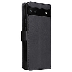 Acheter Htdmobiles Housse pour Google Pixel 6a 5G - etui coque pochette portefeuille + film ecran - NOIR