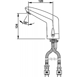 Avis mitigeur lavabo - optoélectronique - sur plage - volta - chromé - presto 55160