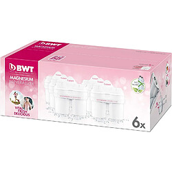 BWT 814136 Pack de 6 Cartouches Filtrantes pour Eau Dur