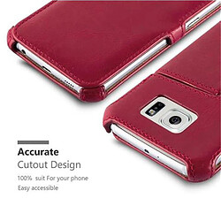 Cadorabo Etui Samsung Galaxy S6 en Rouge Coque pas cher