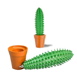 Totalcadeau Stylo plante cactus et 1 pot