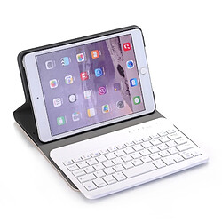 Acheter Wewoo Clavier QWERTY Universel or rose pour iPad mini 3/2/1 étui de rabat horizontal ABS ultra-mince + Bluetooth A03