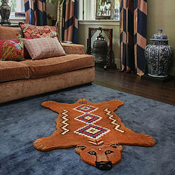 Acheter Doing Goods Grand tapis en laine Ours marron.