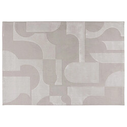 Lisa Design Telio - tapis rectangulaire motif bohème - taupe