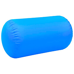 Acheter vidaXL Rouleau gonflable de gymnastique avec pompe 120x75 cm PVC Bleu