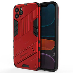 Coque pour iPhone 12 Pro MAX Protection Antichoc avec Support TPU Résistant et Pratique - Rouge