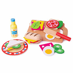 Bigjigs Toys Ensemble de jeu pour faire des sandwichs