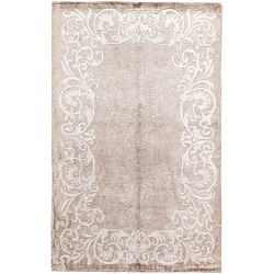 Vidal Tapis de laine 180x117 brun Darya