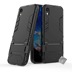 Htdmobiles Coque rigide anti choc pour Huawei Honor 8S + film ecran - NOIR