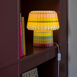 Avis Remember Lampe de table en papier Stripes H31cm