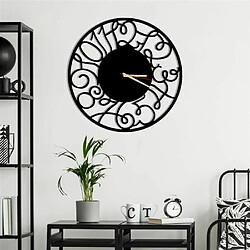 DEKORY Asymétrique Horloge Murale en Métal 50cm