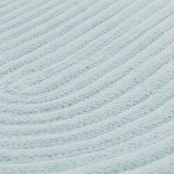 Avis Thedecofactory TAM TAM - Tapis en coton réversible effet cordage bleu clair 50x80