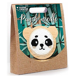 Graines Creatives Kit Punch Needle - Panda 15cm