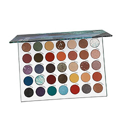 35Colors Palette De Fard à Paupières Longue Durée Cosmétique Style Hautement Pigmenté 1 pas cher