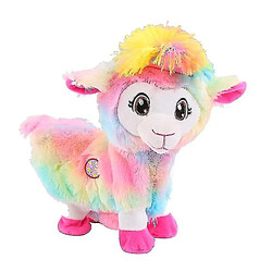 Universal Musical de poupée alpacas électrique en peluche, animaux de compagnie boppi le butin shakin'smulticolor