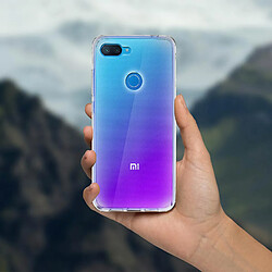 Avis Avizar Coque Xiaomi Mi 8 Lite Protection Silicone Gel Souple - Transparent