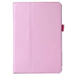 Wewoo Housse Étui Coque de protection en cuir PU à rabat horizontal avec support pour iPad Mini 2019 rose