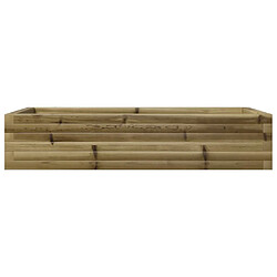 Acheter vidaXL Jardinière 110x60x23 cm bois de pin imprégné